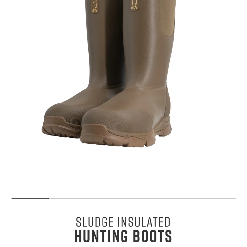 Sludge Insulated Hunting Boots - Brown